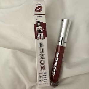 Brand New Buxom Full-On Plumping Lip Polish color Gabby Rich plum brown shimmer